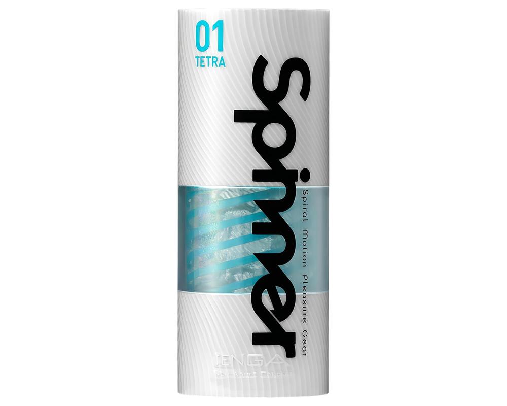  TENGA Spinner Tetra - maszturbátor (áttetsző) akciós termékkép 1