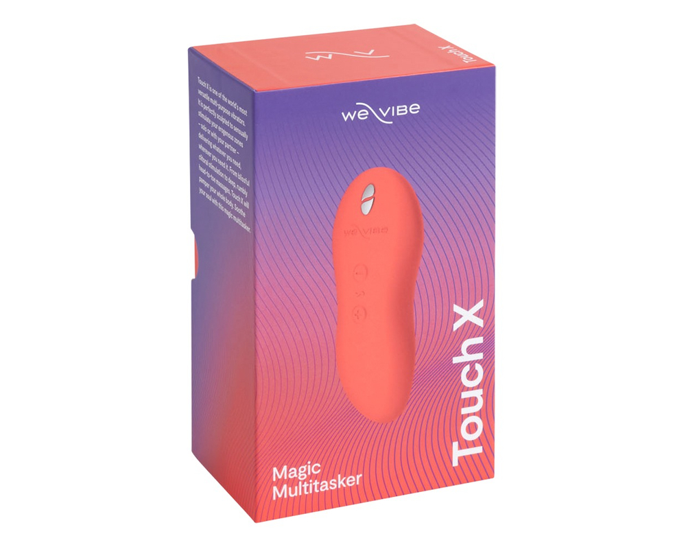 We-Vibe Touch X - akkus, vízálló csiklóvibrátor (korall)