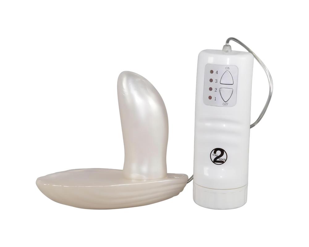  You2Toys - Kagyló - felcsatolható vibrátor (fehér) akciós termékkép 1