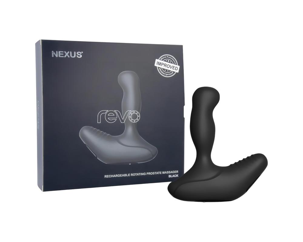  Nexus Revo - új generációs forgó prosztataizgató (fekete) akciós termékkép 1