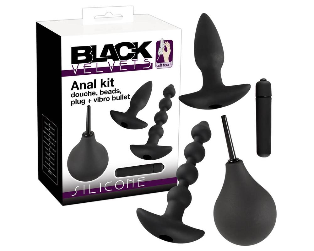 Black Velvet análszett (4 részes) akciós termékkép 1