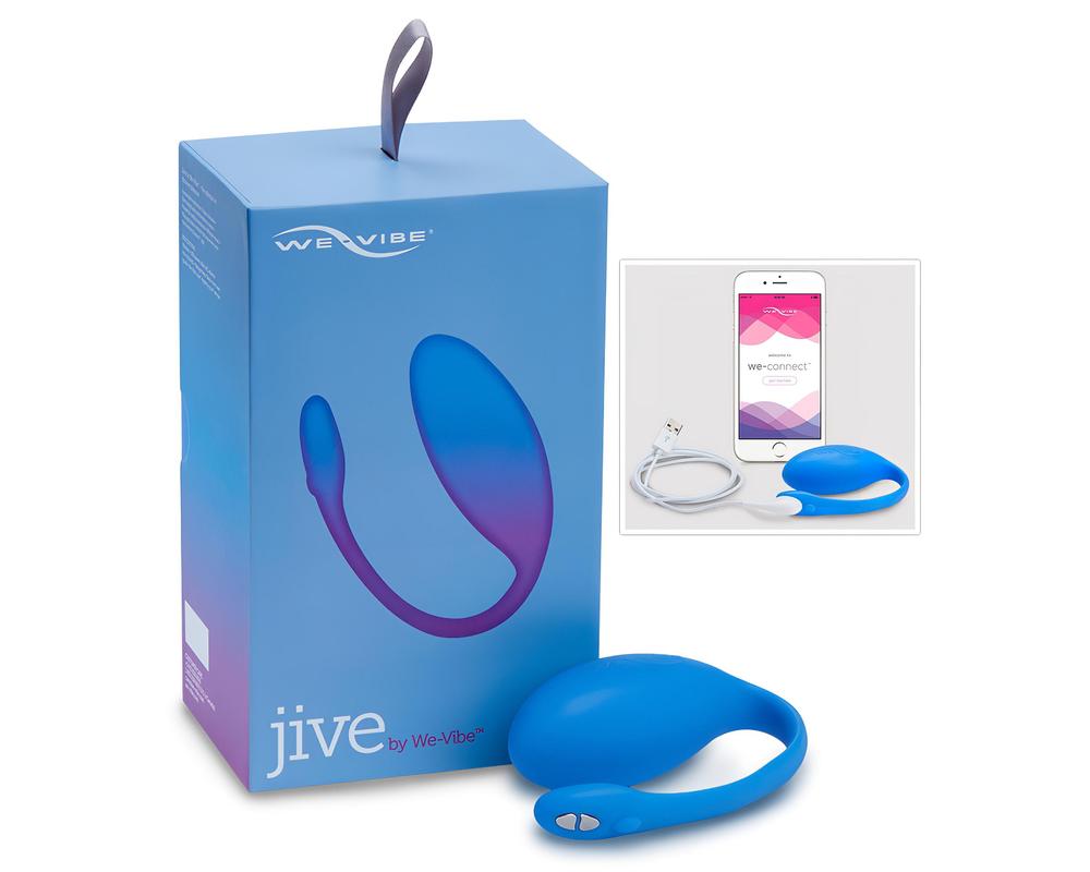  We-Vibe Jive - akkus, okos vibrotojás (kék) akciós termékkép 1