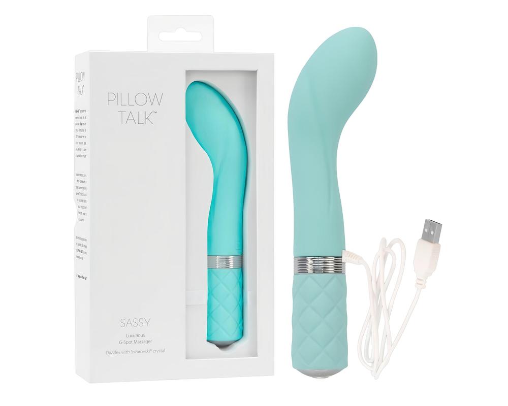  Pillow Talk Sassy - akkus G-pont vibrátor (türkiz) akciós termékkép 1