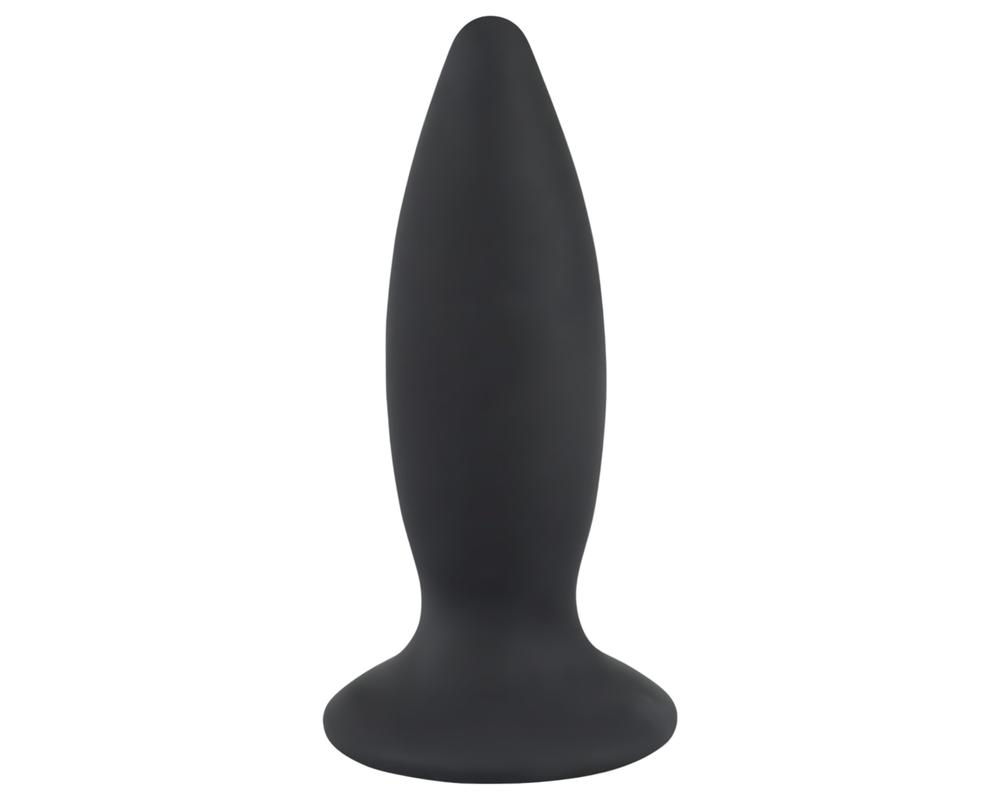  Black Velvet S - akkus, kezdő anál vibrátor - kicsi (fekete) akciós termékkép 1