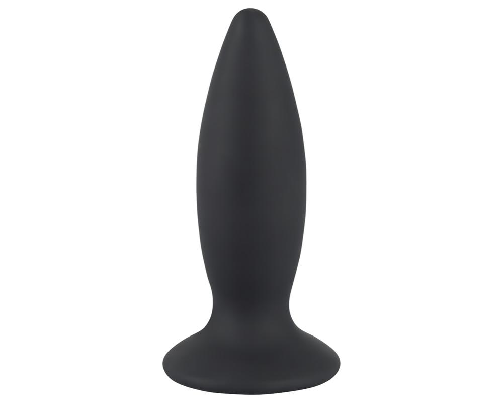  Black Velvet M - akkus, középhaladó anál vibrátor - normál (fekete) akciós termékkép 1