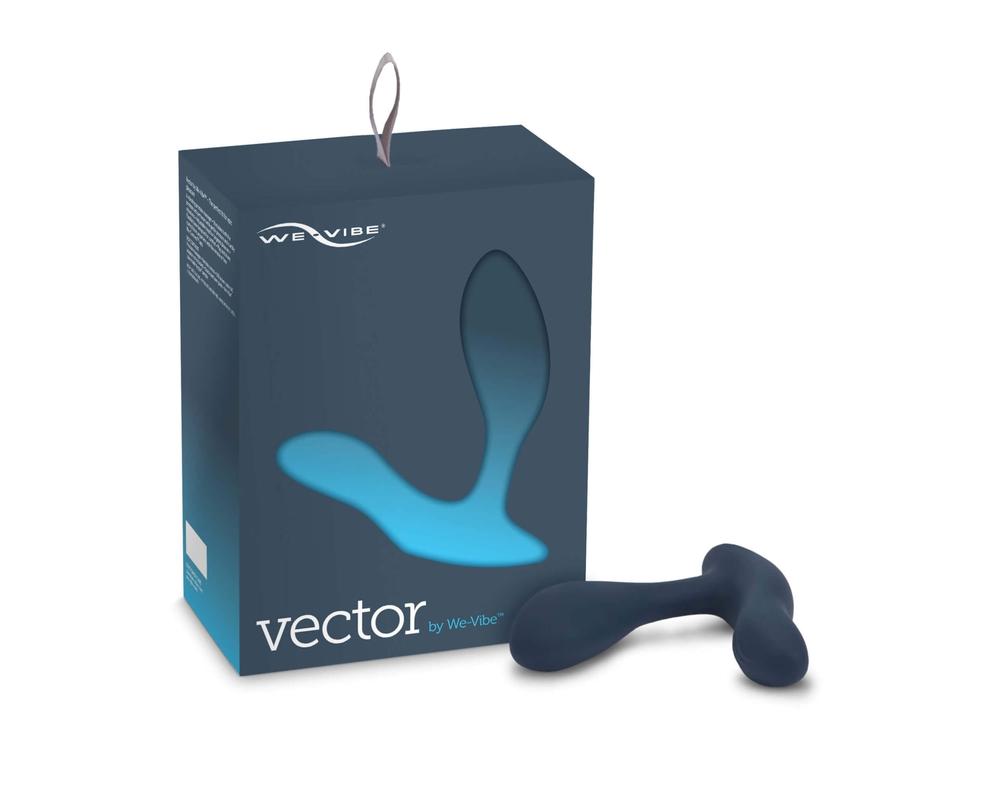 We-Vibe Vector - akkus, okos anál vibrátor (fekete)