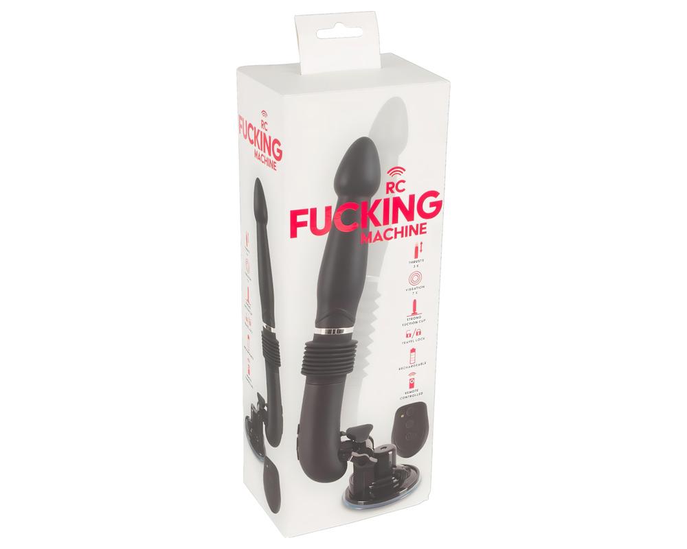  You2Toys - RC Fucking Machine - akkus lökő vibrátor (fekete) akciós termékkép 1