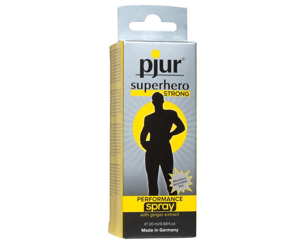 pjur Superhero STRONG - késleltető spray (20ml)