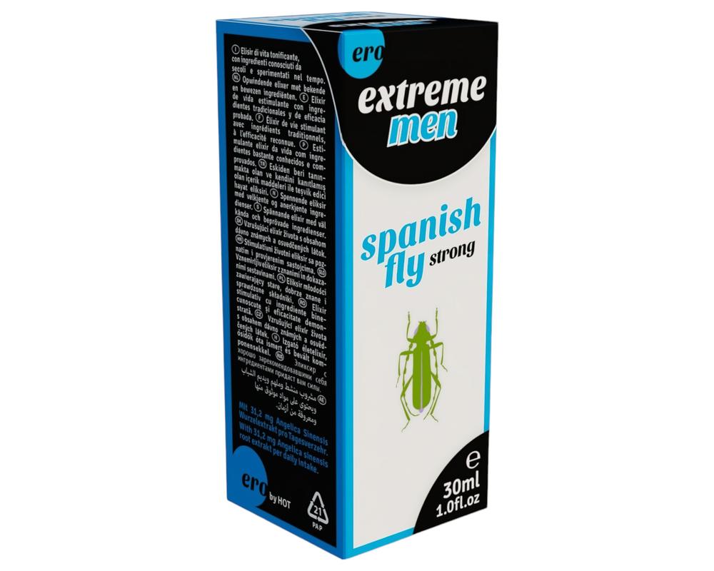  HOT Spanish fly Extreme - étrend-kiegészítő csepp férfiaknak (30ml) akciós termékkép 1