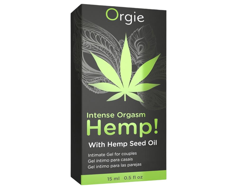 Orgie Hemp - stimuláló intim gél nőknek és férfiaknak (15ml)