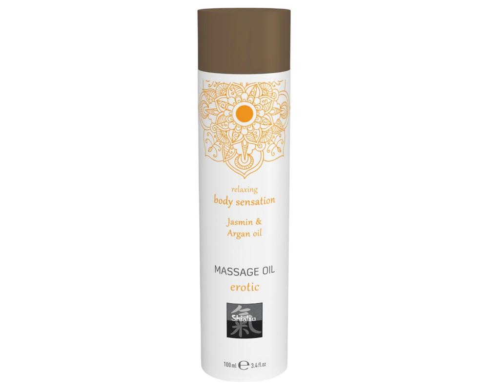  Shiatsu Erotic - masszázsolaj - jázmin-argánolaj (100ml) akciós termékkép 1