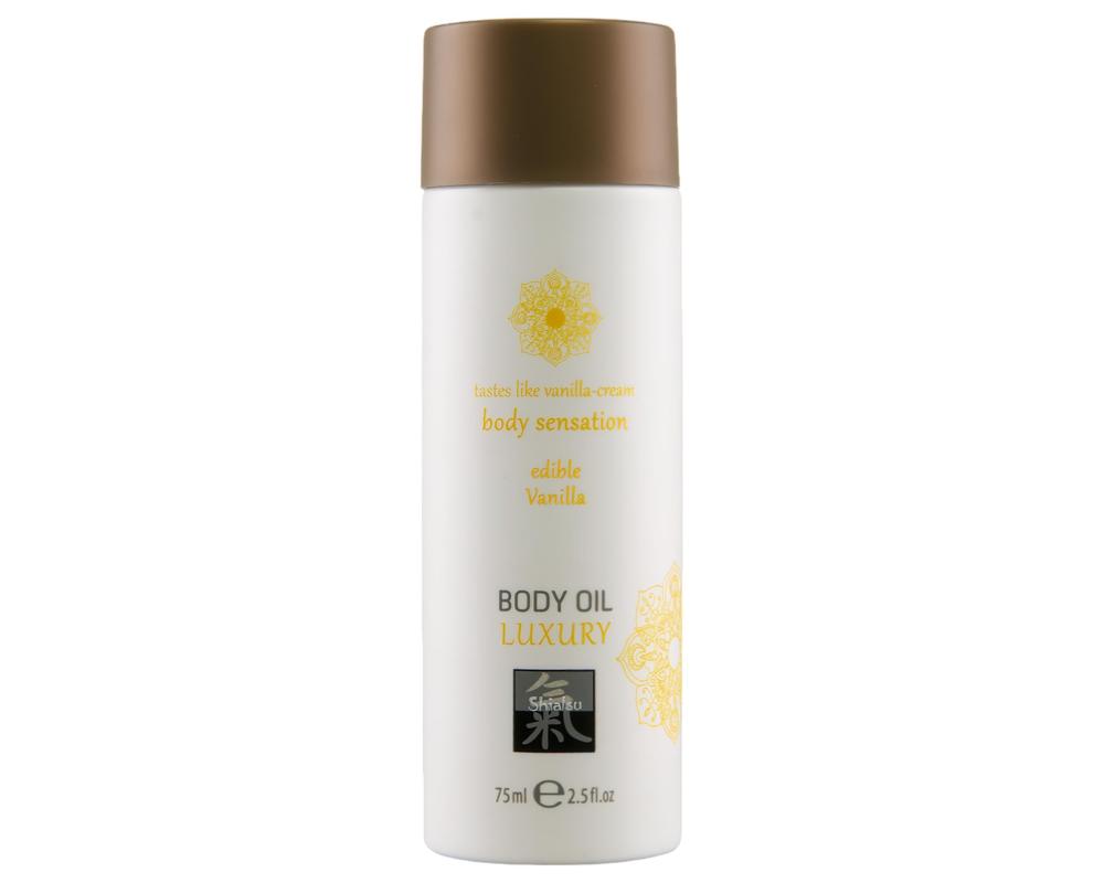  Shiatsu Luxury - ehető masszázsolaj - vanília (75ml) akciós termékkép 1