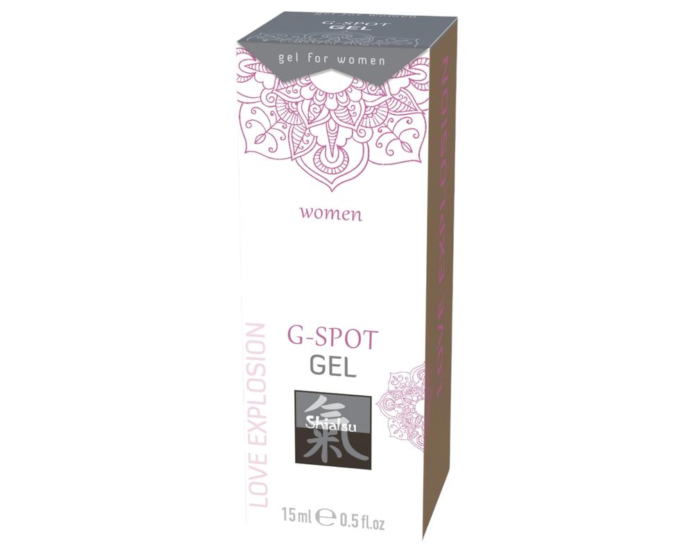 HOT Shiatsu G-Spot - G-pont stimuláló intim gél (15ml)