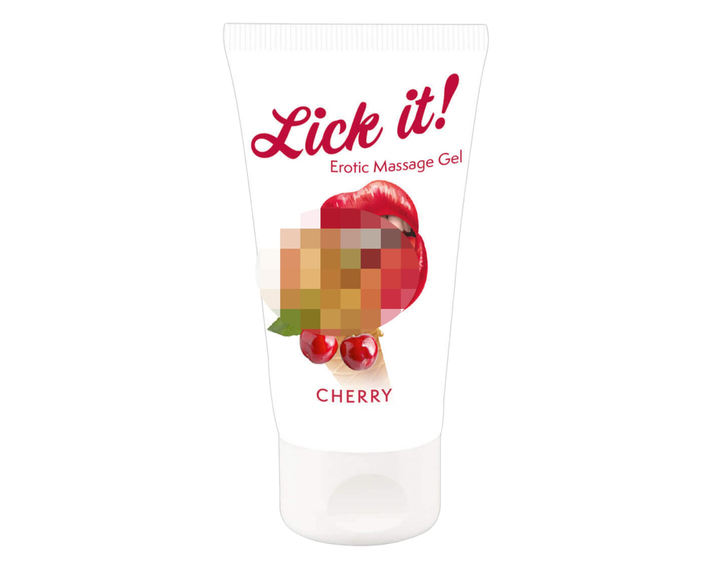 Lick it! - 2in1 ehető síkosító - cseresznye (50ml)