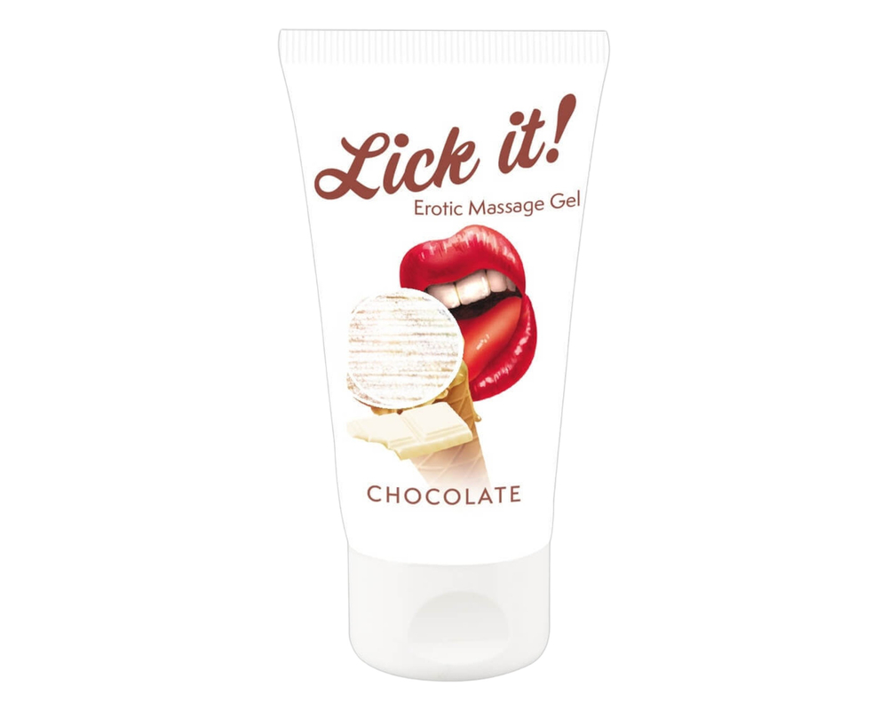 Lick it! - 2in1 ehető síkosító - fehércsoki (50ml)
