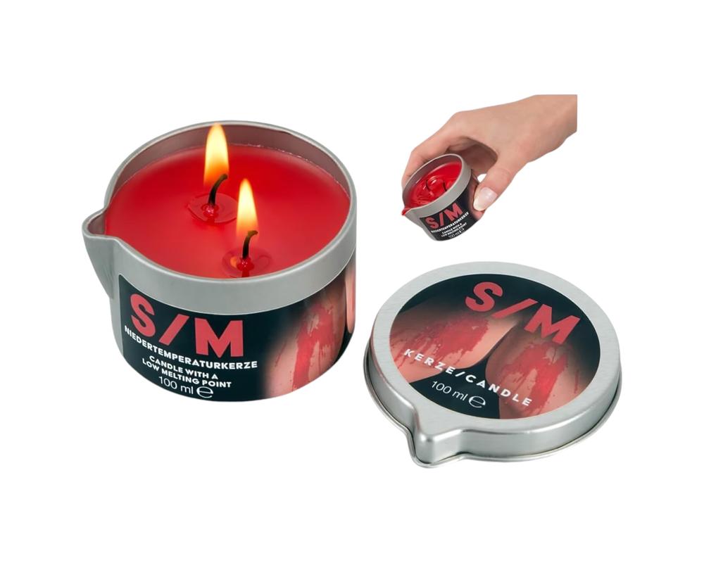  BDSM Kerze - paraffin testgyertya (100ml) akciós termékkép 1