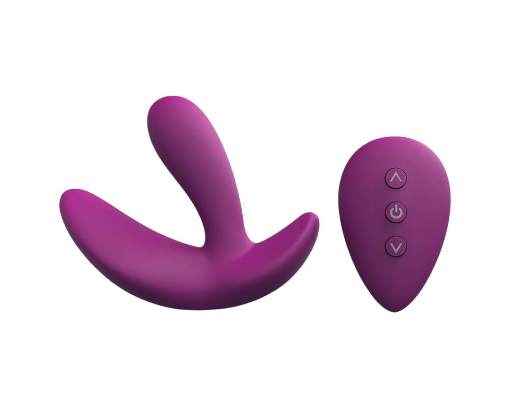  Cotoxo Saddle - akkus, távvezérlős prosztata vibrátor (viola) akciós termékkép 1