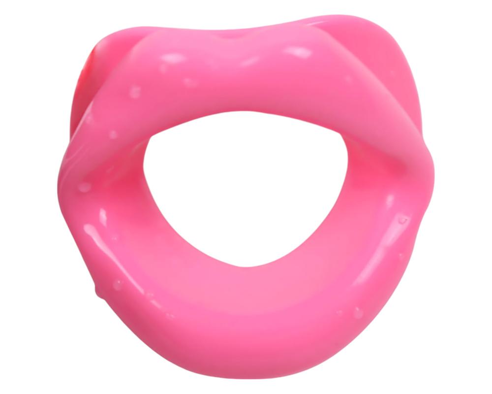  Ida Leather - nyitott szájpecek (pink) akciós termékkép 1
