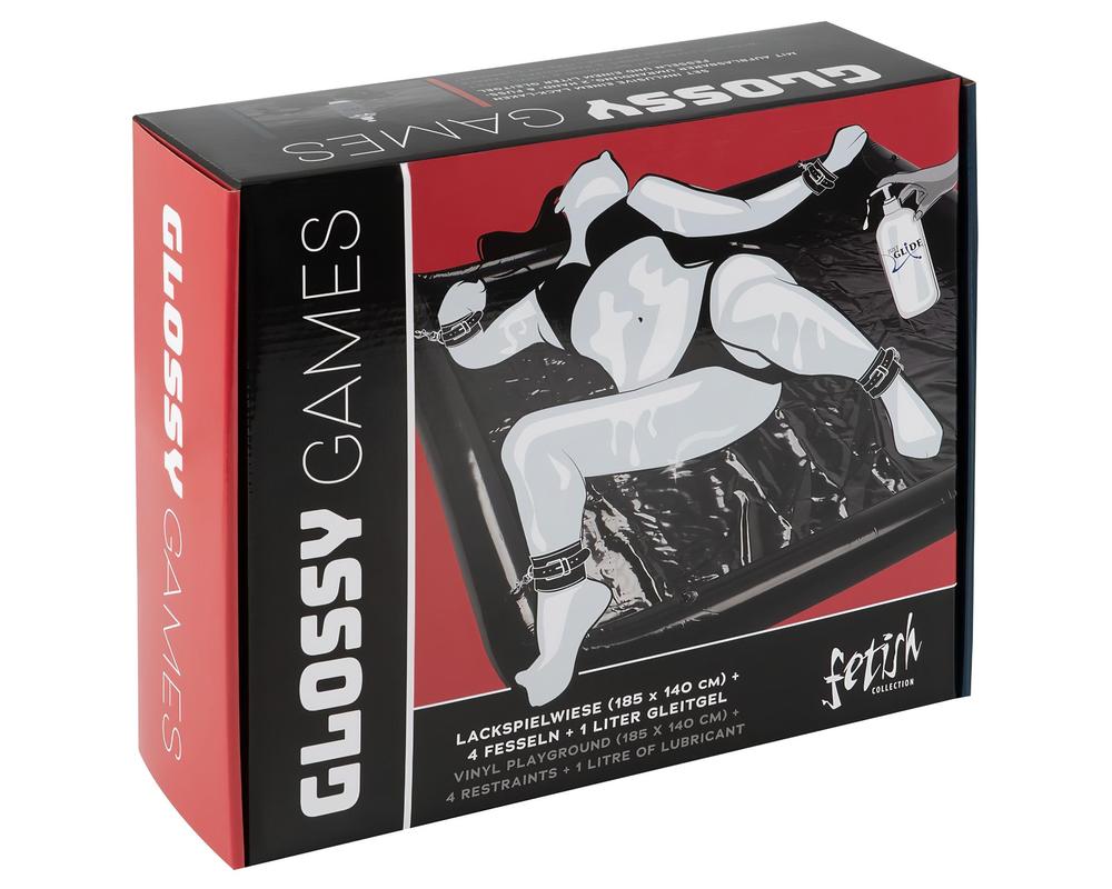 Fetish Glossy Games - orgia medence, bilincsekkel (140x185cm)