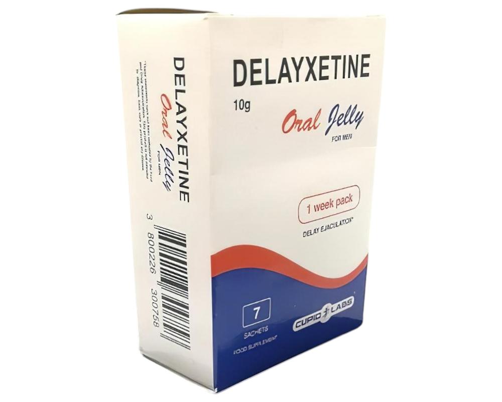 Delayxetine - étrend-kiegészítő zselé férfiaknak (7 tasak) akciós termékkép 1