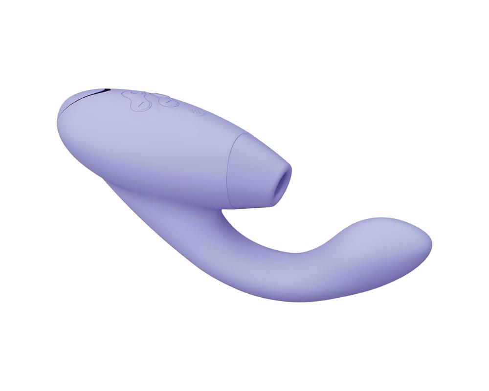 Womanizer Duo 2 - vízálló G-pont vibrátor és csiklóizgató (lila)