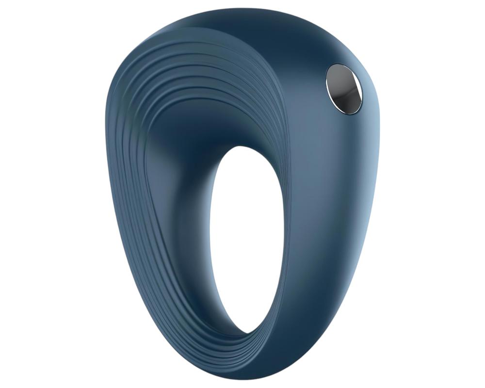  Satisfyer Power Ring - vízálló vibrációs péniszgyűrű (szürke) akciós termékkép 1