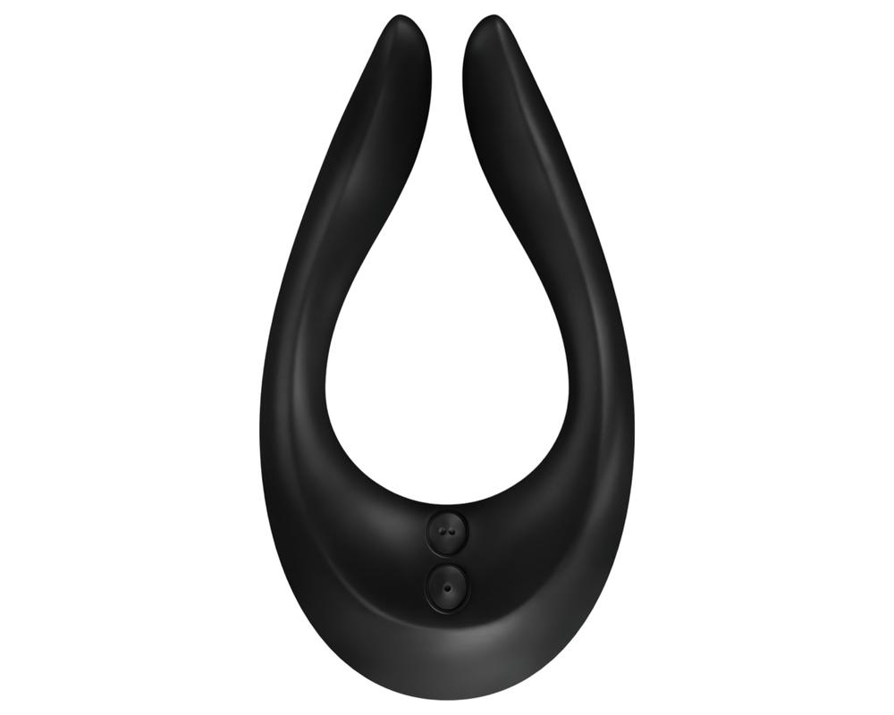  Satisfyer Endless Joy - akkus, vízálló párvibrátor (fekete) akciós termékkép 1