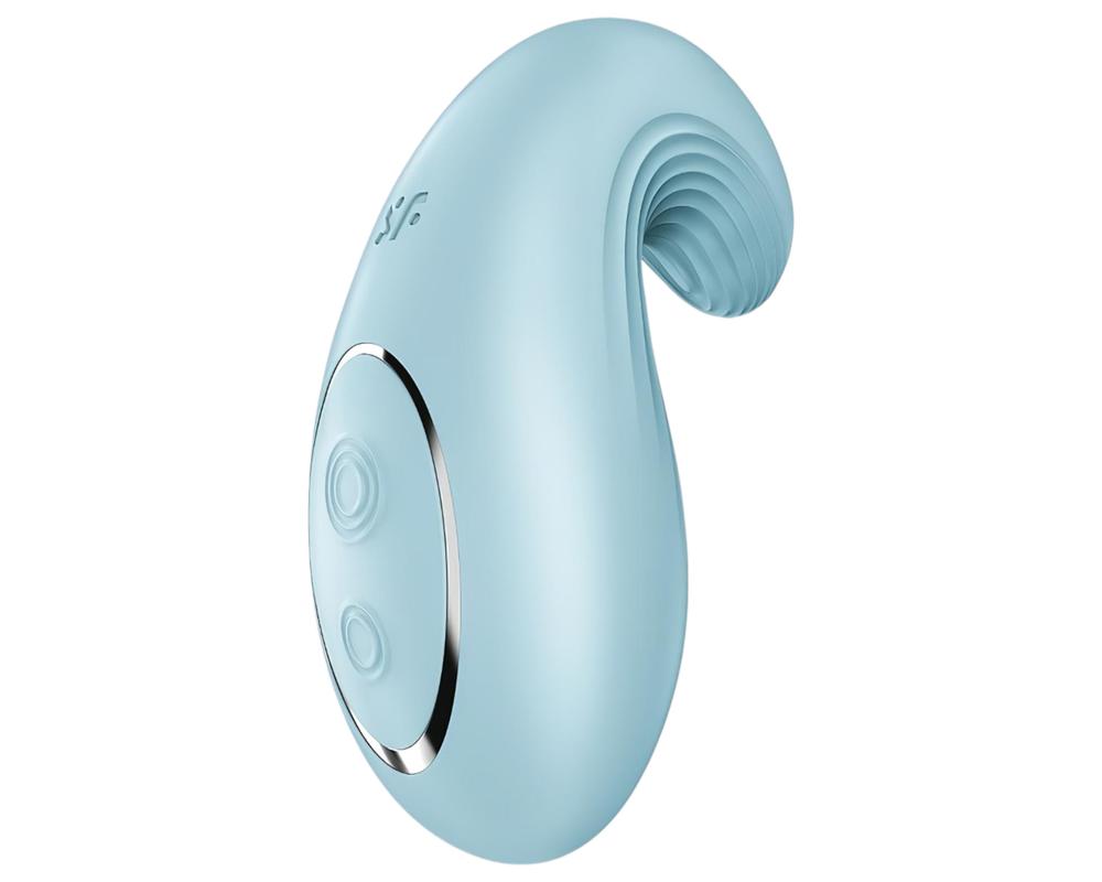  Satisfyer Dipping Delight - akkus csiklóvibrátor (kék) akciós termékkép 1