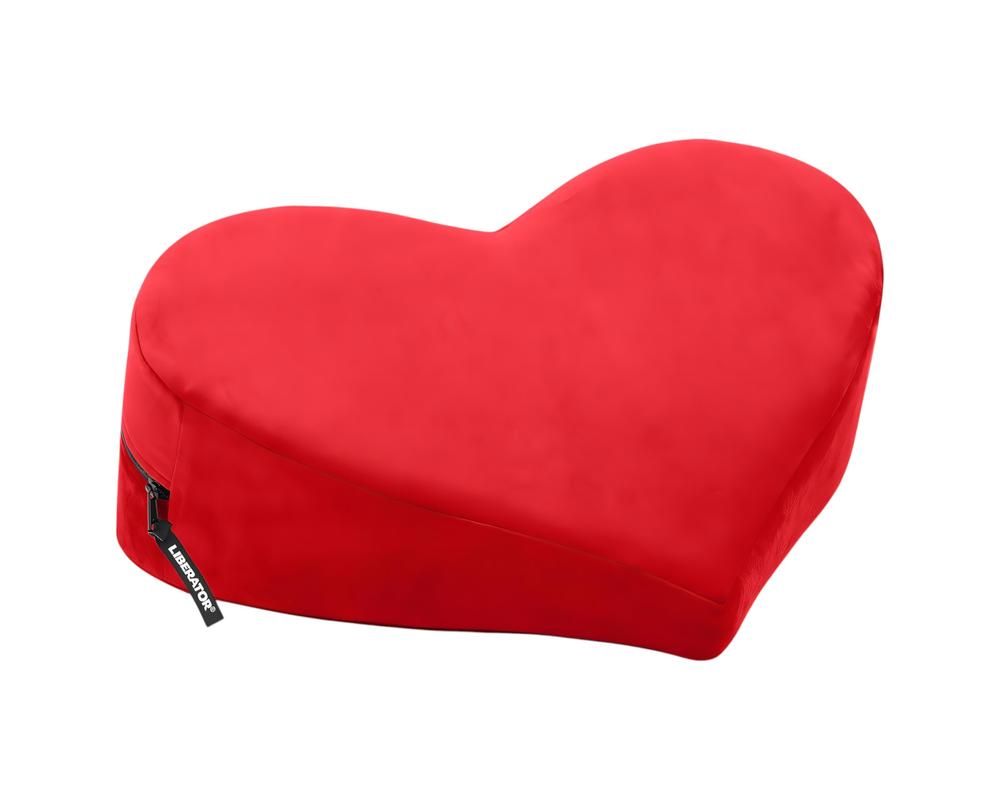  Liberator Heart Wedge - szív alakú szexpárna (piros) akciós termékkép 1