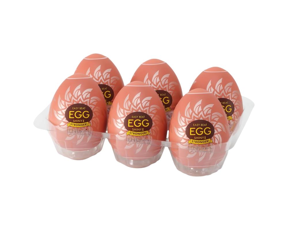  TENGA Egg Shiny II Stronger - maszturbációs tojás (6db) akciós termékkép 1
