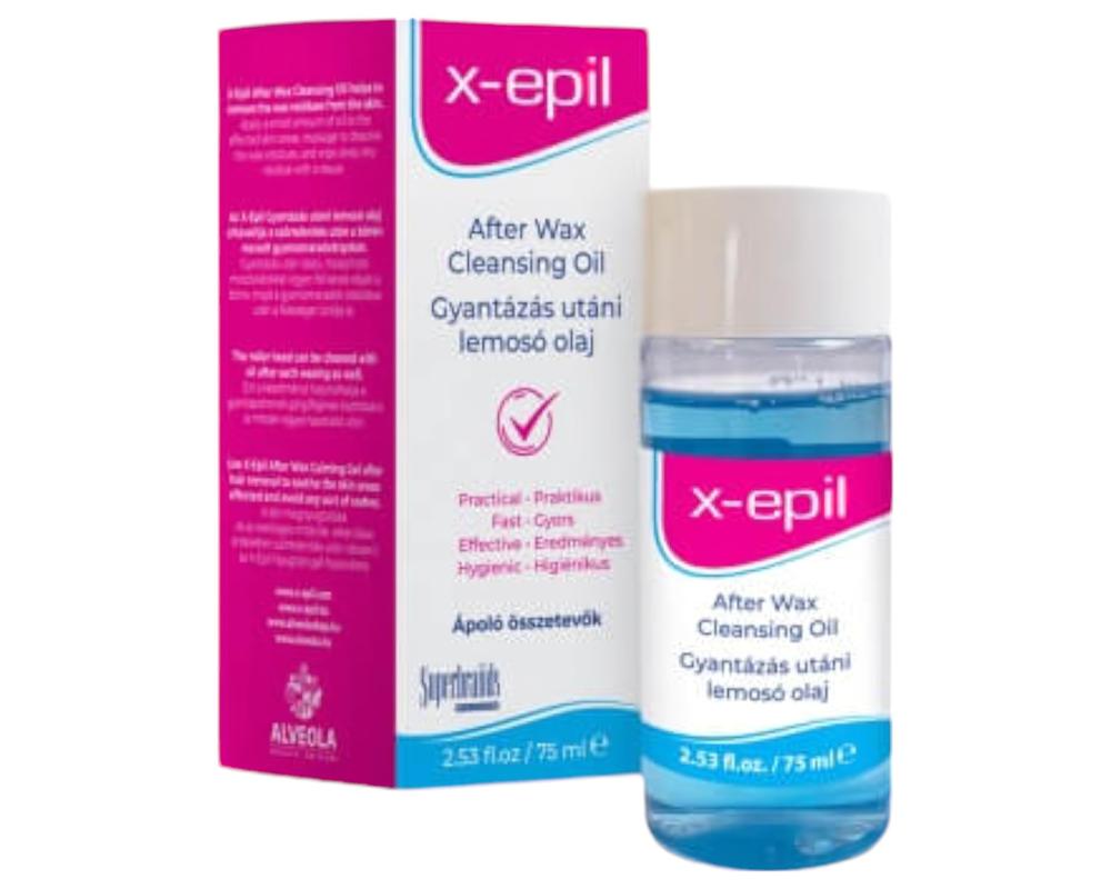  X-Epil - gyantázás utáni lemosó olaj (75ml) akciós termékkép 1