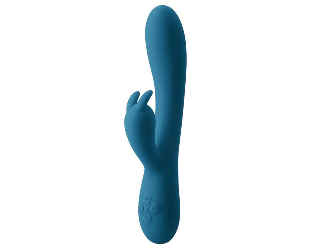  Inya Luv Bunny - akkus, csiklókaros vibrátor (türkiz) akciós termékkép 1