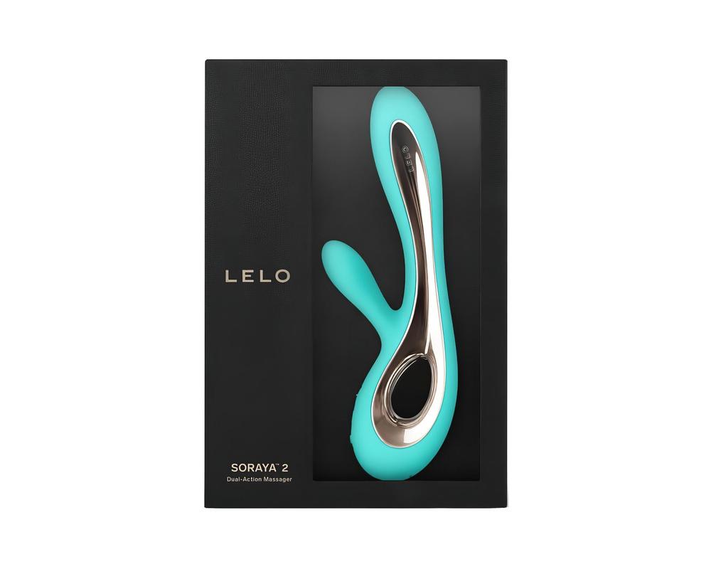 LELO Soraya 2 - akkus, vízálló, csiklókaros vibrátor (türkiz)