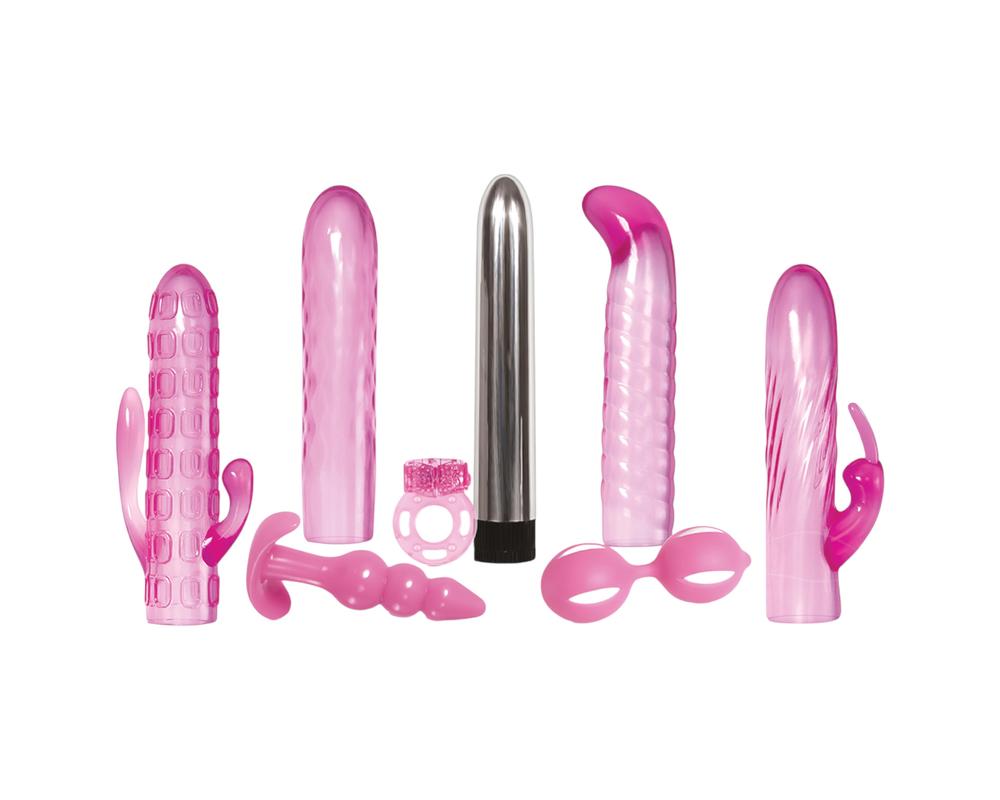  Evolved Intense - vibrátor csomag - 8 részes (pink) akciós termékkép 1
