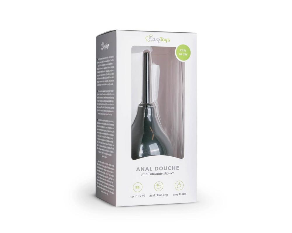  Easytoys - anál zuhany - kicsi (fekete) akciós termékkép 1