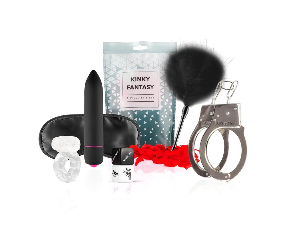  LoveBoxxx Kinky Fantasy - vibrátoros szett (7 részes) akciós termékkép 1