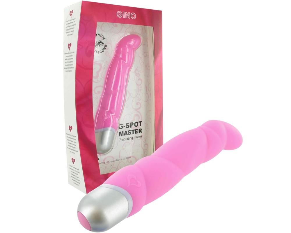  FEELZTOYS Gino - vízálló G-pont vibrátor (pink) akciós termékkép 1