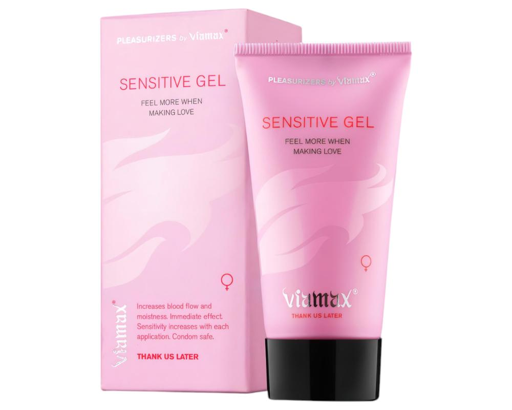  Viamax Sensitive - stimuláló intim krém nőknek (50ml) akciós termékkép 1