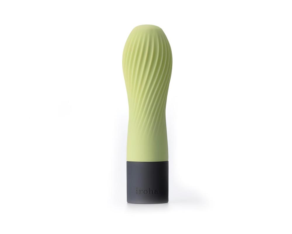  TENGA Iroha Zen - Matcha szuper puha szilikon vibrátor (zöld) akciós termékkép 1