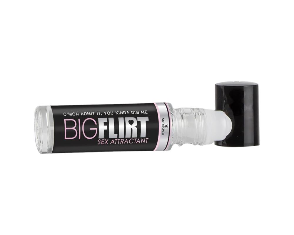  Sensuva Bigflirt - golyós feromon parfüm nőknek és férfiaknak (10ml) akciós termékkép 1