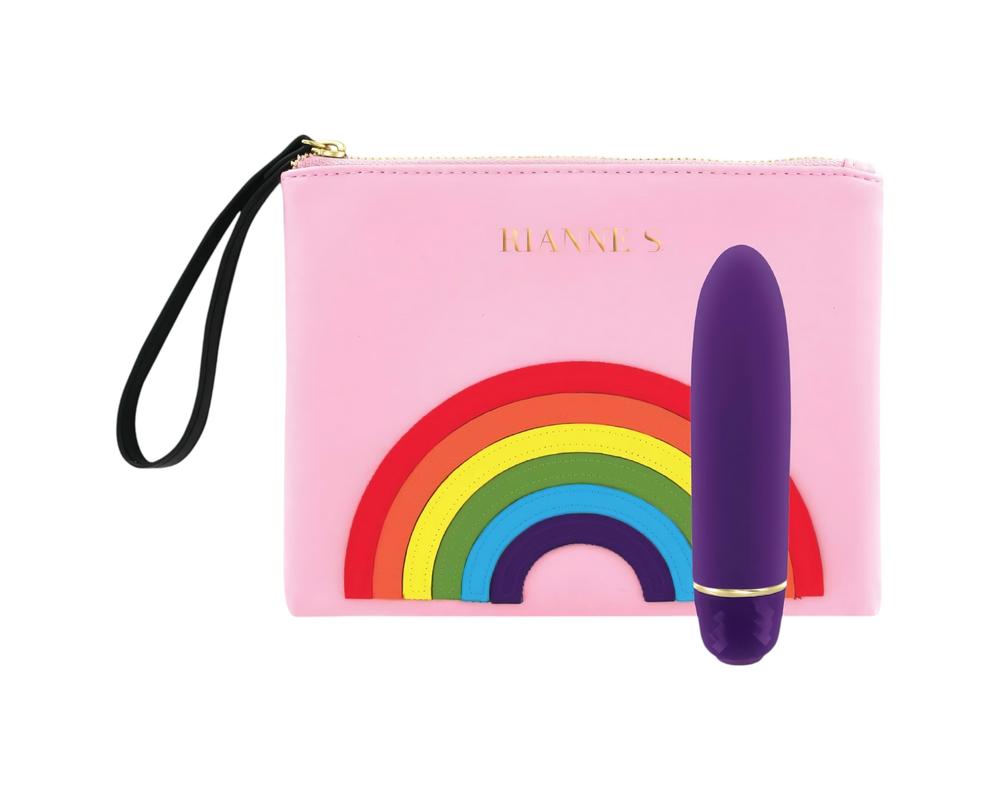  Rianne Essentials Classique Pride - szilikon rúzsvibrátor (lila) akciós termékkép 1