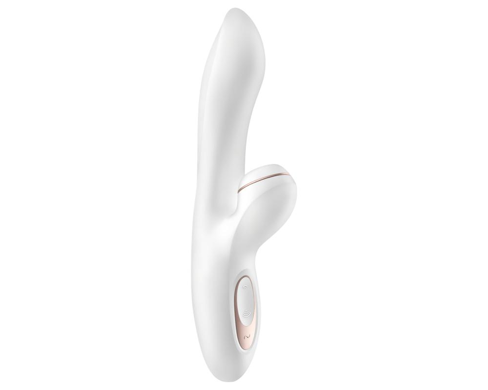  Satisfyer Pro+ G-spot - csiklóizgató és G-pont vibrátor (fehér) akciós termékkép 1