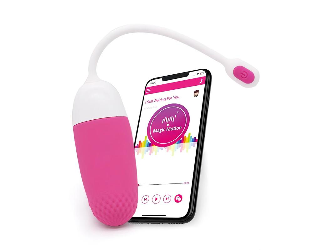  Magic Motion Vini - Okos vibrotojás (pink-fehér) akciós termékkép 1