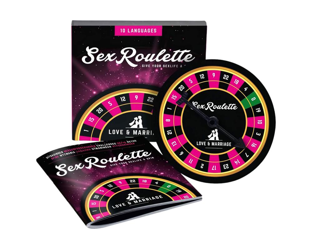  Sex Roulette Love & Married - szex társasjáték (10 nyelven) akciós termékkép 1