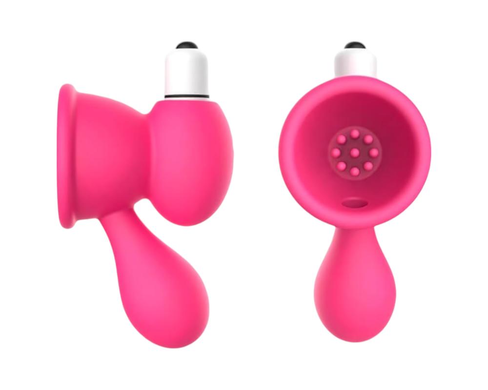  Aixiasia Bobo - mellszívó vibrátor (pink) akciós termékkép 1