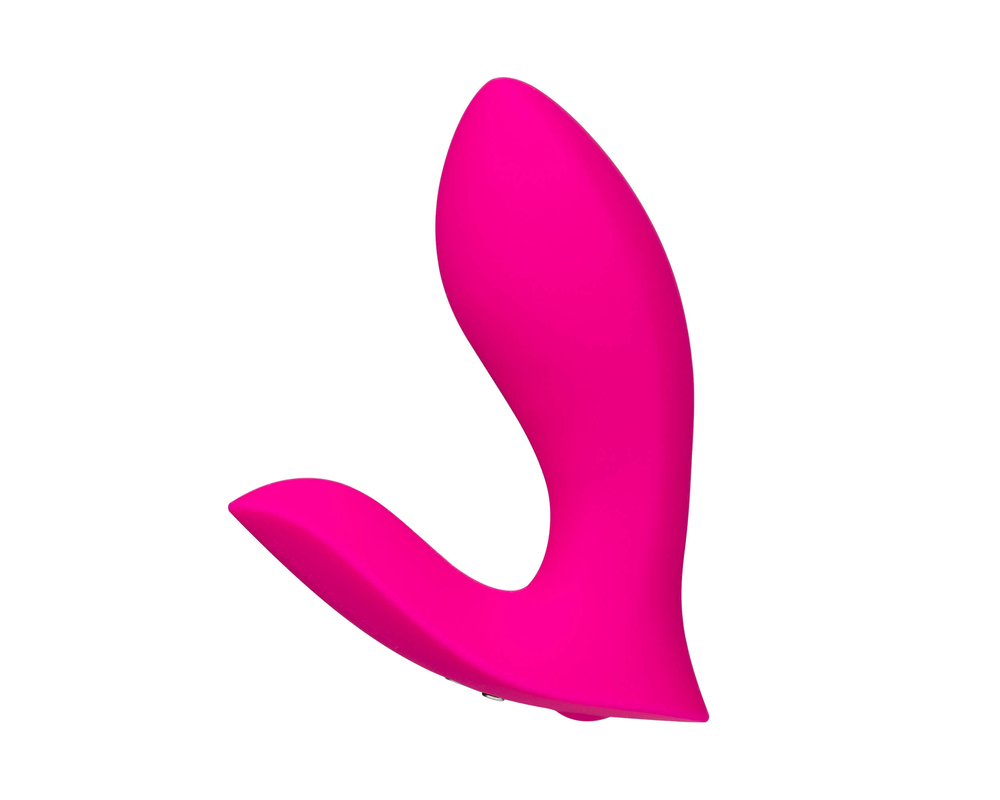 LOVENSE Flexer Panty - akkus, 2in1 vibrátor (pink)